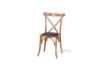 Picture of ALBION CROSS BACK DINING CHAIR*solid ash *NATURAL