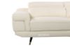 Picture of camelia sectional sofa in 100% genuine leather *white