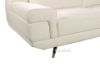 Picture of camelia sectional sofa in 100% genuine leather *white