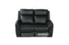 Picture of CHARCOAL Reclining Genuine Leather Sofa *Full Leather