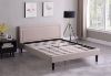 Picture of JOYANCE PLATFORM BED FRAME IN DOUBLE/ QUEEN SIZE IN BEIGE FABRIC