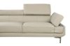 Picture of CLAUDIA 100% Genuine Leather L-Shape Sofa (Beige) - Facing Left