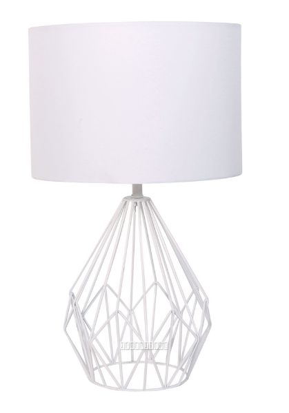 Picture of ML722606-1 Metal Wire Table Lamp * white