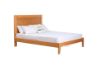 Picture of STOCKHOLM Solid Oak Bed Frame in Queen Size (Light Oak)