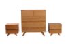 Picture of STOCKHOLM 4PC Bedroom Combo in Queen Size (Light Oak)