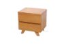 Picture of STOCKHOLM 2-Drawer Bedside Table Solid Oak (Light Oak)