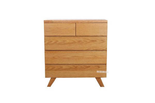 Picture of STOCKHOLM 5 DRW Tallboy Solid Oak (Light Oak)