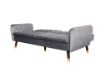 Picture of ARTHUR 3 Seater Velvet Sofa Bed (Grey)