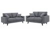 Picture of CALGARY 3+2 Sofa Range *GREY VELVET