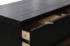 Picture of STOCKHOLM 5 DRW Tallboy Solid Oak (Black)