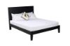 Picture of STOCKHOLM Solid Oak Bed Frame in Queen Size (Black)