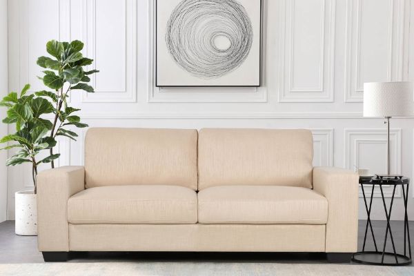 MODA 3+2 Sofa Range *Beige | NZ's furniture portal with biggest showroom & biggest product Line. We deliver to nation through contactless delivery: Beds, Mattresses, Office chairs, Office Desks, Face masks,