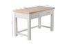 Picture of Sicily 120 Small Office Desk *Solid Wood - Ash Top