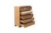 Picture of LEAMAN Bedroom Combo in Queen Size (Acacia Wood) - 4PC