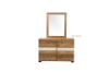 Picture of LEAMAN Bedroom Combo in Queen Size (Acacia Wood) - 6PC