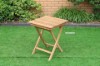 Picture of BALI Solid Teak Wood 3PC Outdoor Dining Set (60 Square Table)