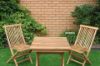 Picture of BALI Solid Teak Wood 3PC Outdoor Dining Set (D60 Table)