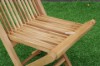 Picture of BALI Solid Teak Wood 3PC Outdoor Dining Set (60 Square Table)