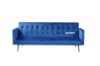 Picture of SOBER 3 Seater Sofa Bed *Blue Velvet