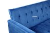 Picture of SOBER 3 Seater Sofa Bed *Blue Velvet