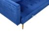 Picture of SOBER 3 Seater Sofa Bed *Blue Velvet