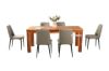 Picture of PHILIPPE 7PC Acacia Dining Combo (Rustic Java Colour)