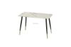 Picture of BIJOK Dining Table (White Marble Look) - 120