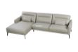Picture of DREAMDOM 100% Genuine Leather Sectional Sofa - Chaise Facing Left
