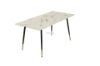 Picture of BIJOK 120/160  Dining Table (White Marble Look)