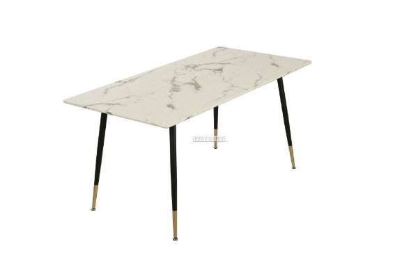 Picture of BIJOK Dining Table (White Marble Look) - 160