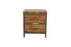 Picture of KANSAS 2-Drawer Bedside Table (Acacia Wood)