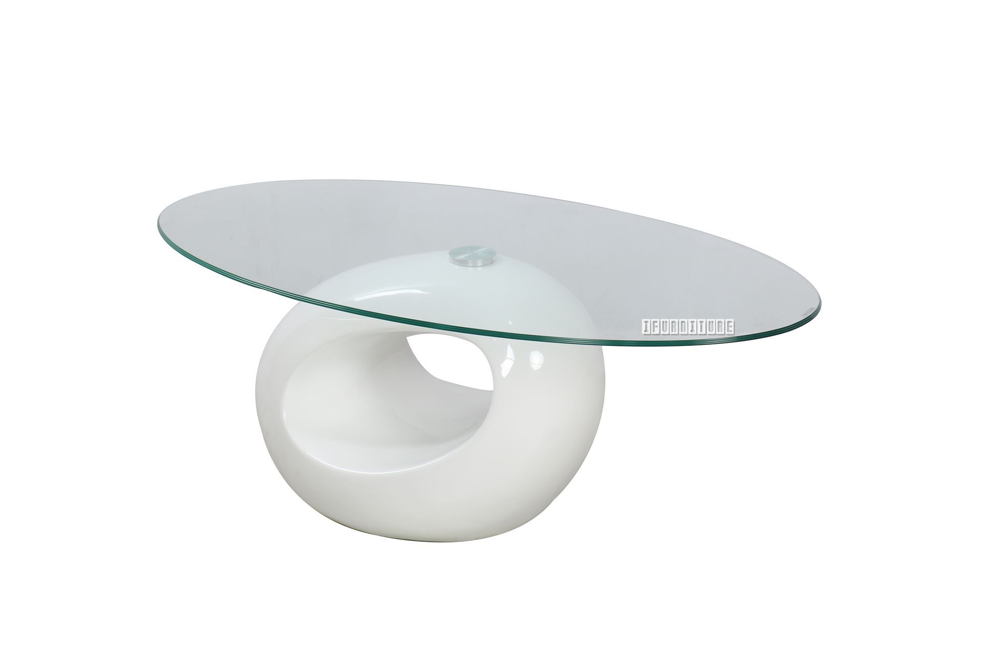 JUPITER Fiber Glass Coffee Table (White)