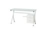 Picture of ARCHIE 130 Glass Computer Desk *White