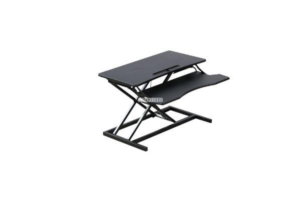 Picture of JASPER II Height Adjustable Standing Computer Desk (Black)