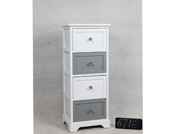 Picture of LEESA WOODEN CHEST WITH 4 DRAWERS