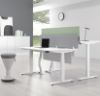 Picture of UP1 STRAIGHT Adjustable Height Desk Frame - 695-1185mm (White Frame)