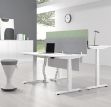 Picture of UP1 Adjustable Height Straight Desk Top (White) - 180cm
