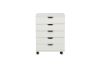 Picture of WOOSTER 5-Drawer File Cabinet (White)