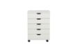 Picture of WOOSTER 5-Drawer File Cabinet (White)