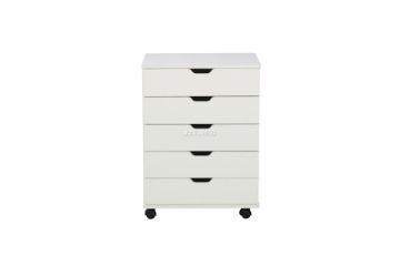 Picture of WOOSTER 5-Drawer File Cabinet (White)