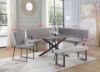 Picture of Bristol Dining Set with Sofa * Light Grey