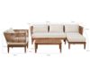 Picture of Elise Sectional Outdoor Wicker Sofa + Coffee Table Set