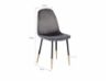 Picture of BIJOK Velvet Dining Chair (Grey)