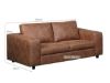 Picture of Athens 3.5+2.5 Sofa Range *Brown