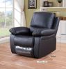 Picture of ABINGTON 1 Seat Reclining Sofa (Black) 