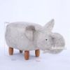 Picture of ANIMAL Big Hardwood Ottoman (Elephant)