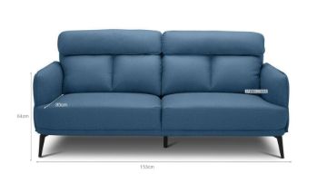 Picture of SIKORA 3+2+1 Fabric Sofa Range (Blue)