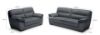 Picture of MAYER 3+2 Sofa Range 100% Genuine Leather (Dark Grey)