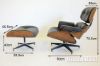Picture of EAMES Lounge Chair Replica *Italian Leather