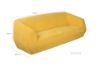 Picture of HOGAN 3+2 Sofa Set *Yellow - 2 Seat